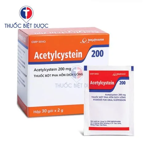 Hình ảnh Acetylcystein 200