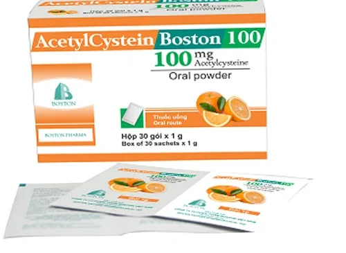 Hình ảnh Acetylcystein Boston 100