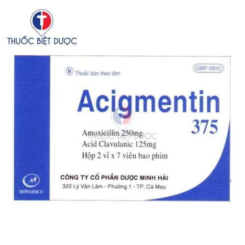 Hình ảnh Acigmentin 375