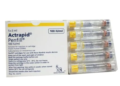 Hình ảnh Actrapid® Penfill 100 IU/ml