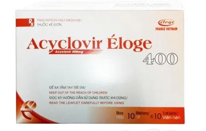 Hình ảnh Acyclovir Éloge 400