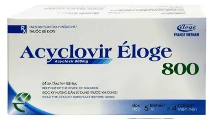 Hình ảnh Acyclovir Éloge 800