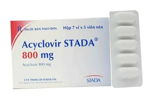 Hình ảnh Acyclovir Stada 800 mg