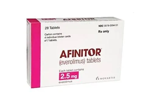 Hình ảnh Afinitor 2.5mg
