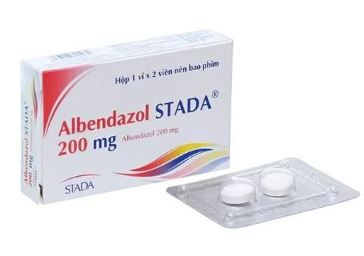 Hình ảnh Albendazol Stada 200 mg