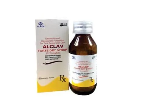 Hình ảnh Alclav Forte Dry Syrup 312.5 mg/5ml