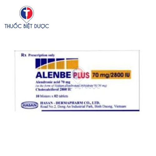 Hình ảnh Alenbe Plus 70mg/2800IU