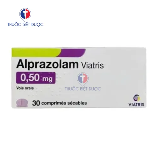 Hình ảnh Alprazolam Viatris 0,5mg