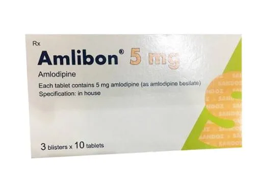 Hình ảnh Amlibon 5 mg