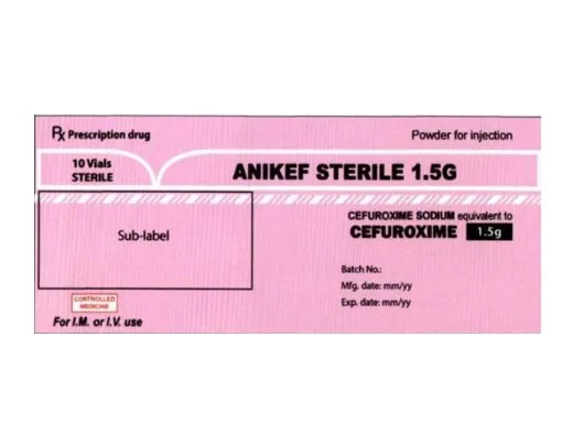 Hình ảnh Anikef Sterile 1,5g