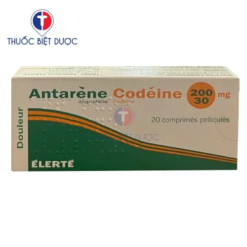 Hình ảnh Antarene codein 200mg/30mg