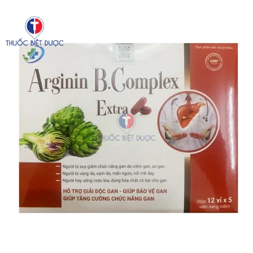 Hình ảnh Arginin B. Complex Extra Vinaphar