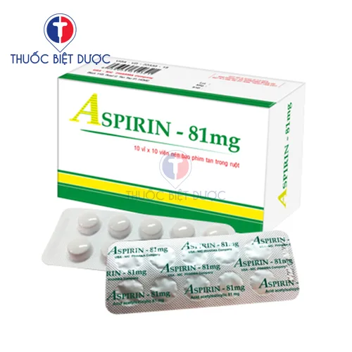 Hình ảnh Aspirin 81 mg