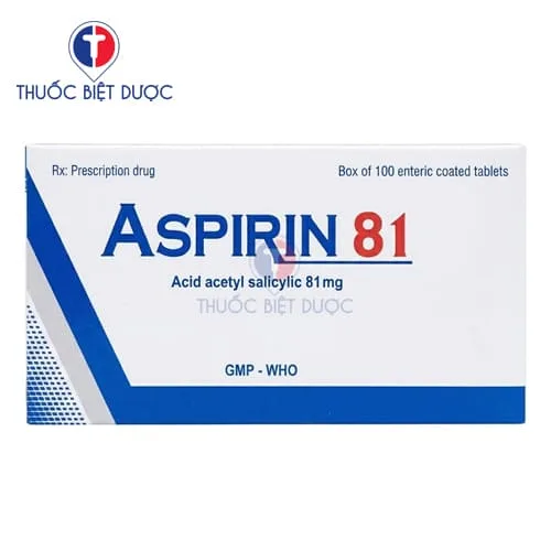 Hình ảnh Aspirin 81