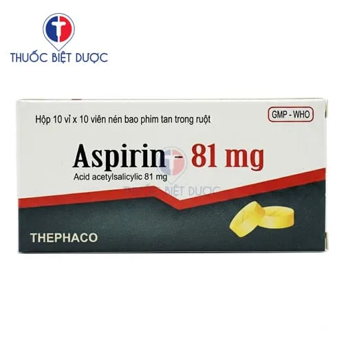 Hình ảnh Aspirin 81mg