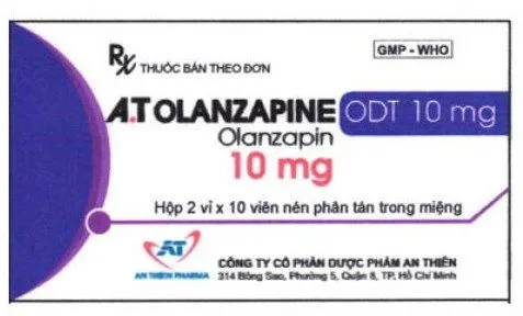 Hình ảnh A.T Olanzapine ODT 10 mg