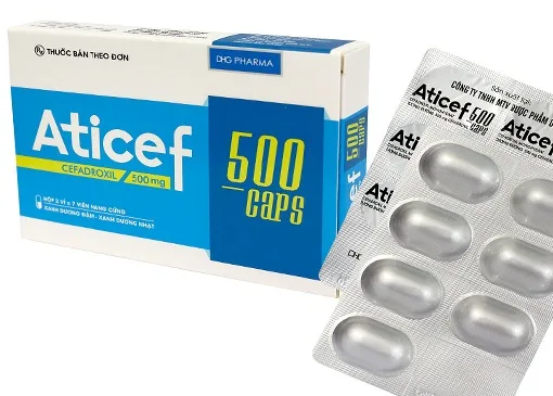 Hình ảnh Aticef 500 caps