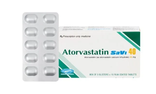 Hình ảnh Atorvastatin SaVi 40