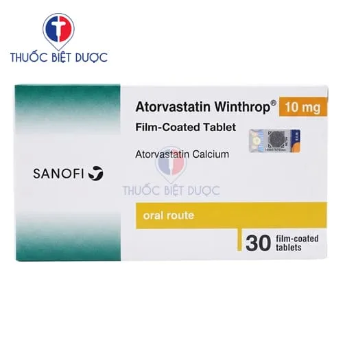 Hình ảnh Atorvastatin Winthrop cơ sở đóng gói: Zentiva a.s. đ/c: 102 37 Praha 10, Dolhi Mecholupy, U Kabelovny 130 Czech republic