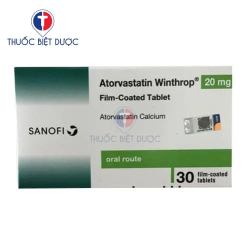 Hình ảnh Atorvastatin Winthrop