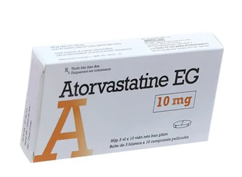 Hình ảnh Atorvastatine EG 10mg 