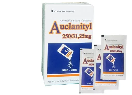 Hình ảnh Auclanityl 250/31,25mg
