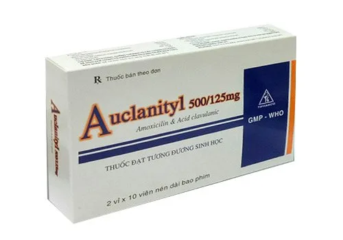 Hình ảnh Auclanityl 500/125mg