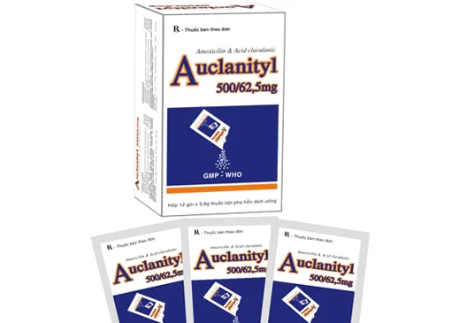 Hình ảnh Auclanityl 500/62,5mg