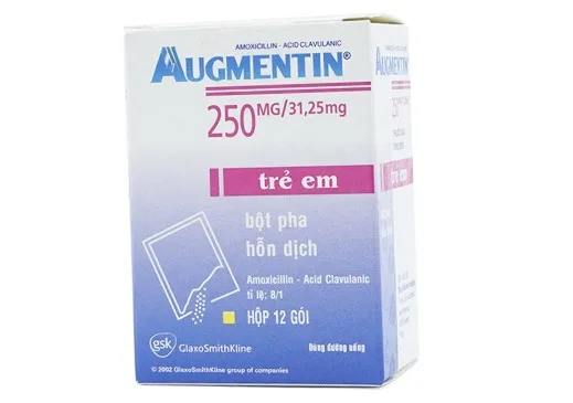 Hình ảnh Augmentin 250mg/31,25mg
