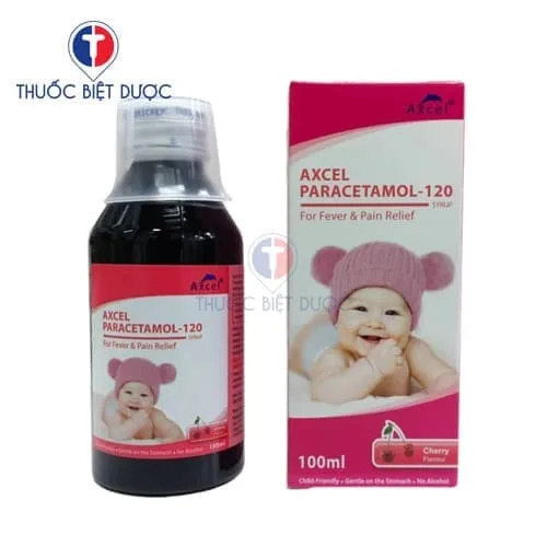 Hình ảnh Axcel paracetamol 120