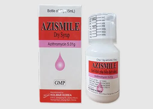 Hình ảnh Azismile Dry Syrup