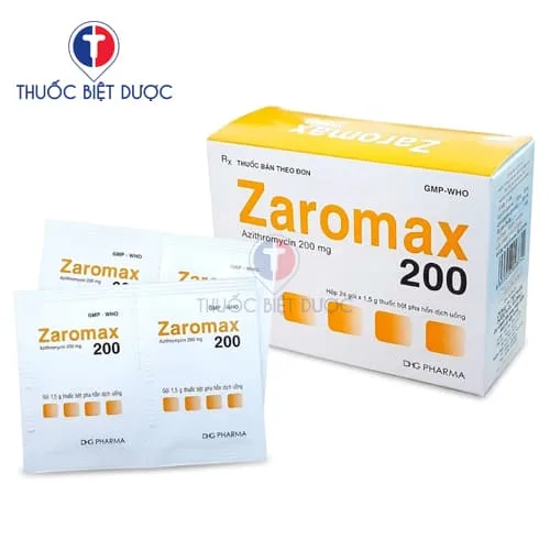 Hình ảnh Azithromycin 200