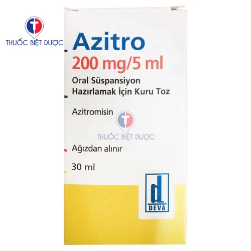 Hình ảnh Azitro 200mg/5ml Deva