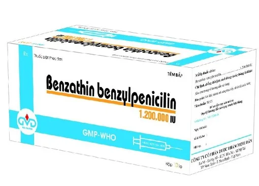 Hình ảnh Benzathin benzylpenicilin 1.200.000 IU