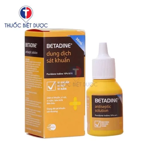 Hình ảnh Betadine Antiseptic Solution