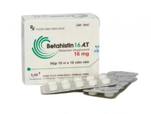Hình ảnh Betahistin 16 A.T