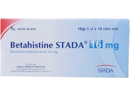 Hình ảnh Betahistine Stada 16mg