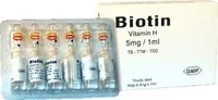 Hình ảnh Biotin 5mg/1ml