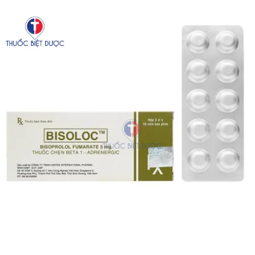 Hình ảnh Bisoloc 5mg