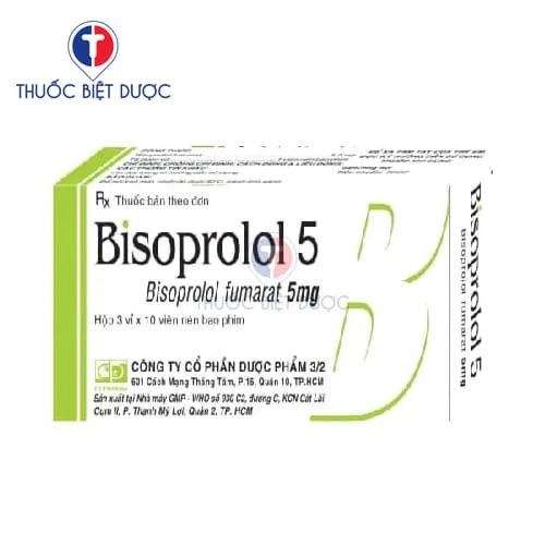 Hình ảnh Bisoprolol 5