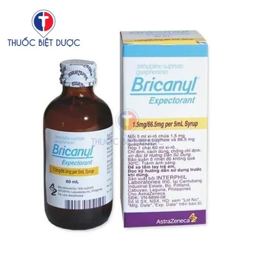Hình ảnh Bricanyl expectorant 60ml