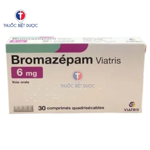 Hình ảnh Bromazepam Viatris 6mg