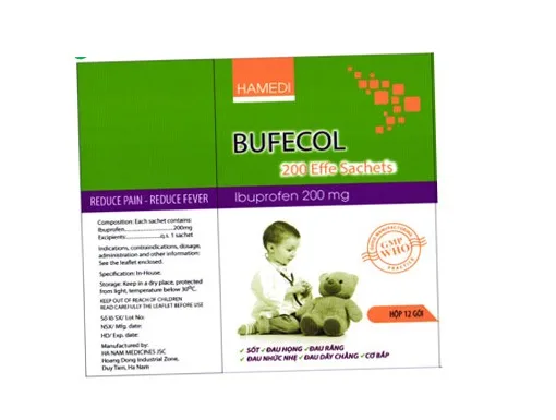 Hình ảnh Bufecol 200 Effe Sachets