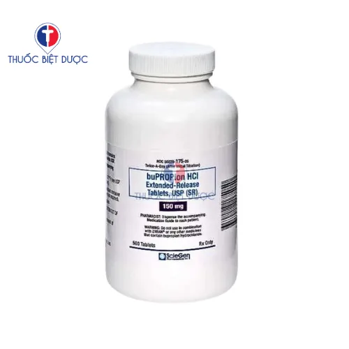 Hình ảnh Bupropion HCl 150mg ScieGen