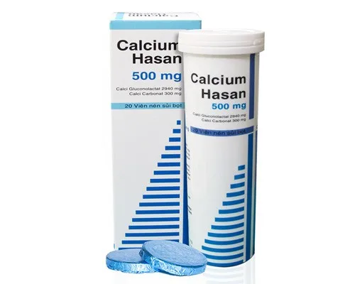 Hình ảnh Calcium Hasan 500 mg