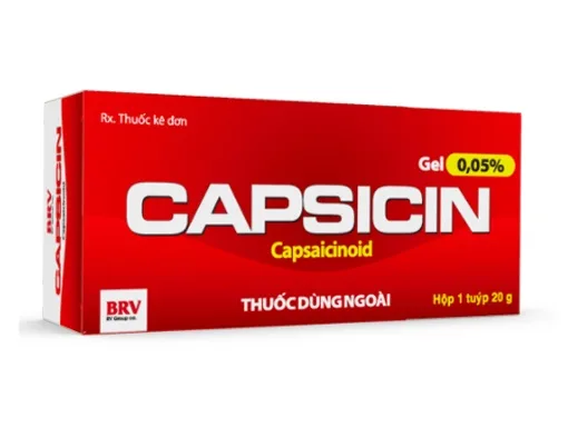 Hình ảnh Capsicin gel 0,05%