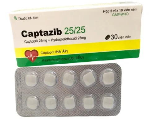 Hình ảnh Captazib 25/25