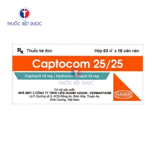 Hình ảnh Captocom 25/ 25