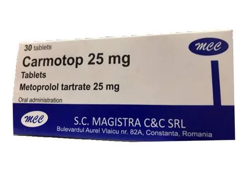 Hình ảnh Carmotop 25 mg