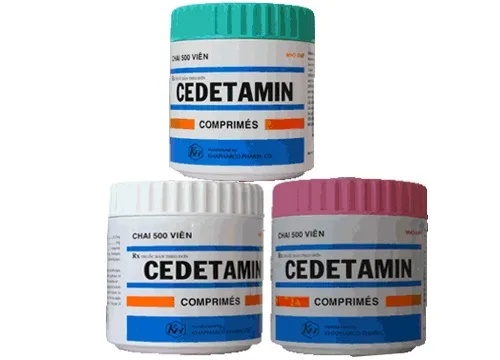 Hình ảnh Cedetamin tablets